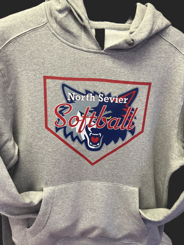 NS Wolves Softball Hoodie